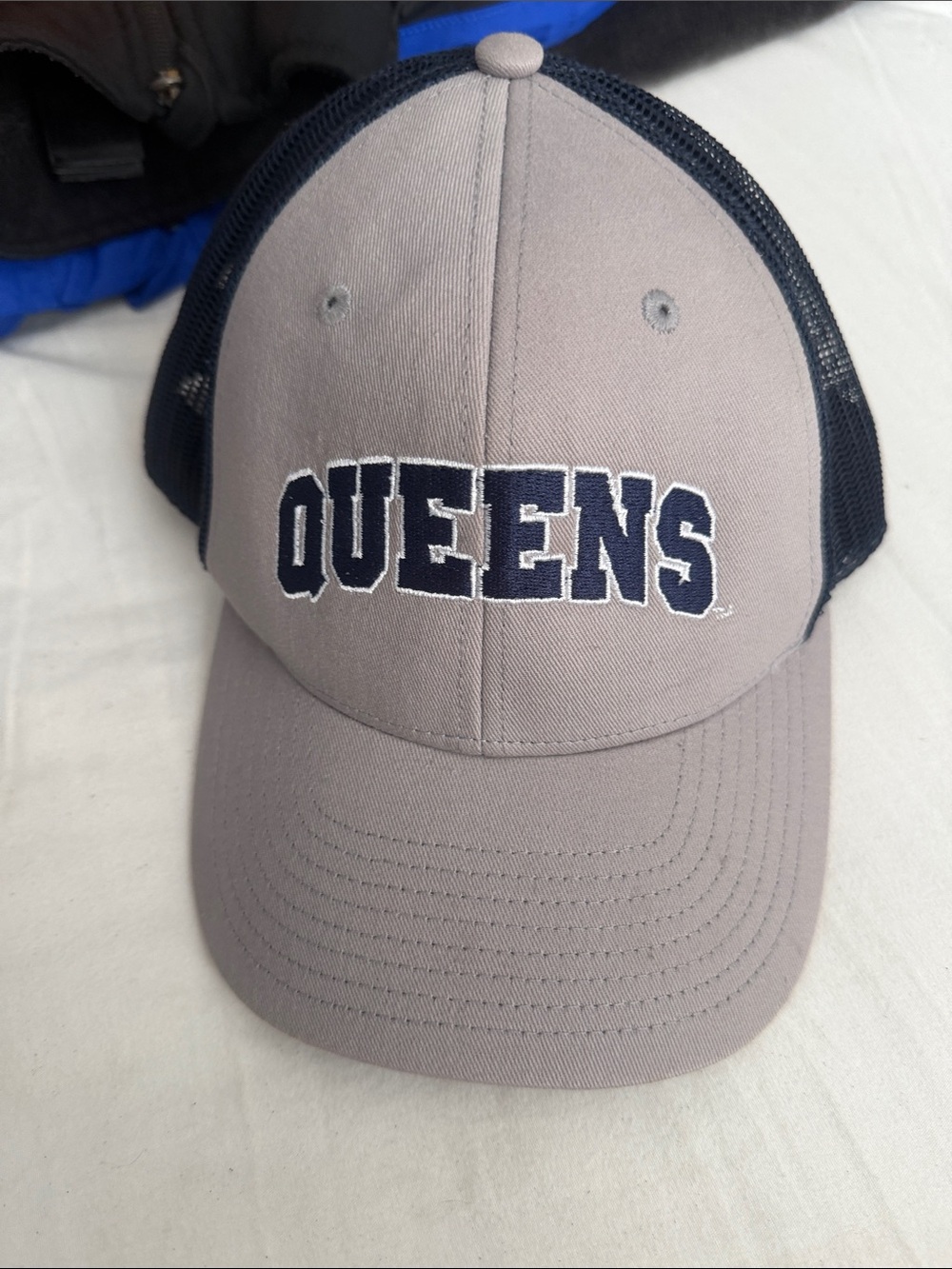 The Game Navy & Gray 'QUEENS' Mesh Back Hat
